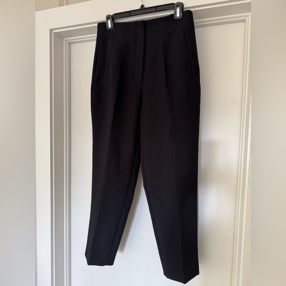 Zara high-waisted cigarette pants sz Large